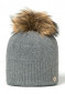 náhled Women's knitted hat Granadilla Sparkle Beanie Chic Med Gray